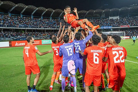 India beat Kuwait via penalties
