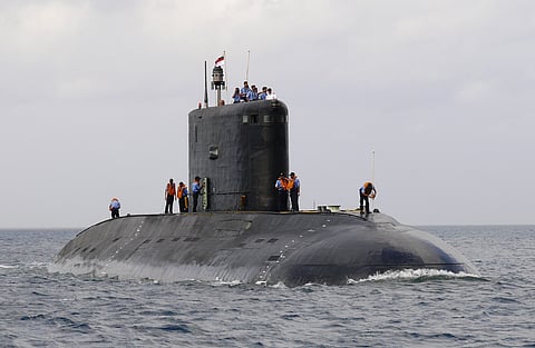 India's first nuclear attack submarine INS Arihant begins sea trials