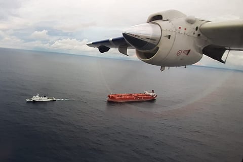 Oil tanker drifting towards Nicobar islands 