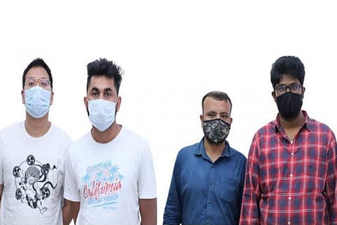 The Cyberabad police arrested four accused including a Chinese national
