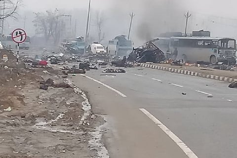 'Their sacrifices shall not go in vain': Leaders condemn Pulwama terror attack