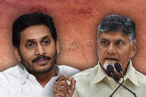 Andhra Pradesh CM Jagan and former CM Chandrababu Naidu
