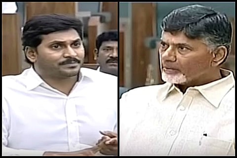 Andhra CM Naidu and YS Jagan spar as ruckus continues over alleged SSC paper leak