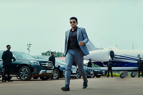Watch: Puneeth Rajkumar takes on the underworld in teaser of James