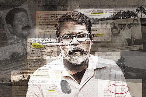 A graphically altered image of 'Ripper' Jayanandan, who is known as Kerala's most dangerous serial killer.
