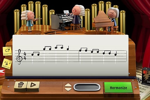 Google honours German musician Johann Sebastian Bach with first ever AI-powered Doodle