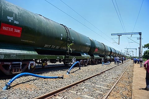 Last water train from Jolarpettai to arrive in Chennai, as services wind up