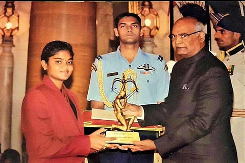 Arjuna awardee Surekha threatens hunger strike seeking full cash prize from AP govt