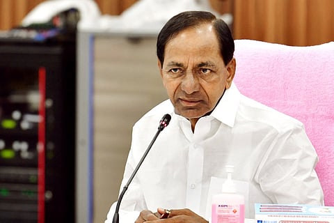 File photo of Telangana Chief Minister K Chandrasekhar Rao