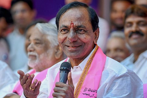 Telangana Chief Minister K Chandrasekhar Rao