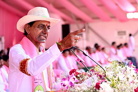 Telangana Chief Minister K Chandrasekhar Rao 