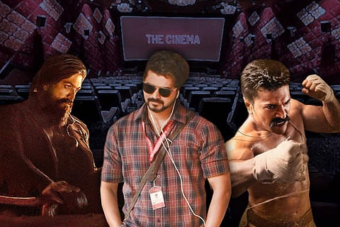 Master, RRR and KGF Chapter 2 lead actors