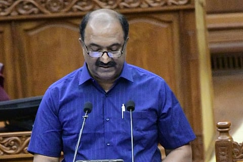 Kerala finance minister KN Balagopal 