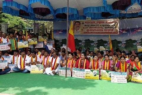  Kannada activists oppose Hindi imposition in Centre's draft education policy