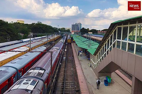 The KSR railway station in Bengaluru