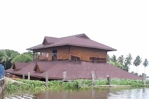 Kerala Tourism’s floating restaurant submerged months after renovation worth lakhs