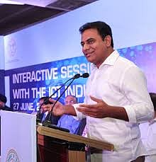 KTR visits smart city, Dubai; Discusses possibility of developing smart city in Hyderabad 