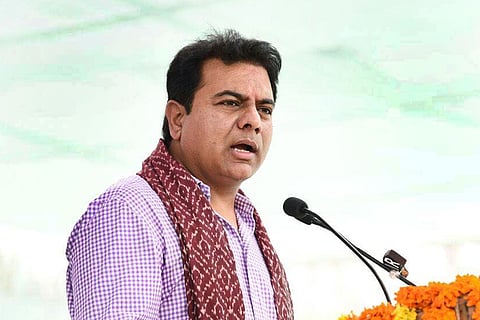 Minister KTR, who urged Union govt to withdraw plans to sell PSU lands in Telangana