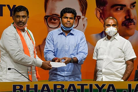 TN BJP chief K Annamalai