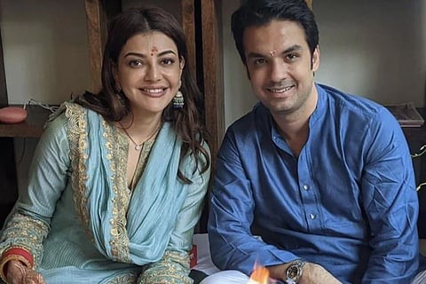 Kajal Aggarwal and Gautam Kitchlu