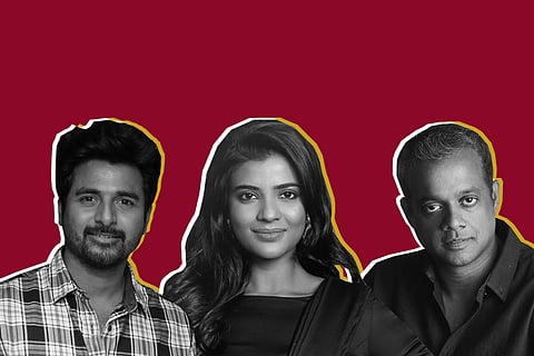 Actors Sivakarthikeyan and Aishwarya Rajesh and Director Gautham Menon