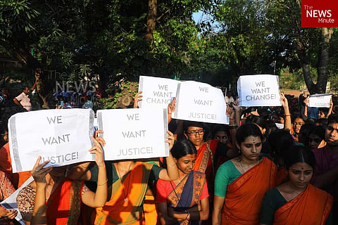 Kalakshetra students' protest