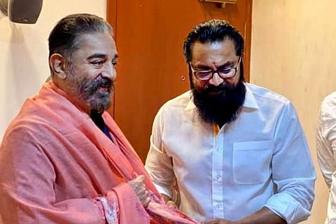 Kamal Haasan and Sarath Kumar