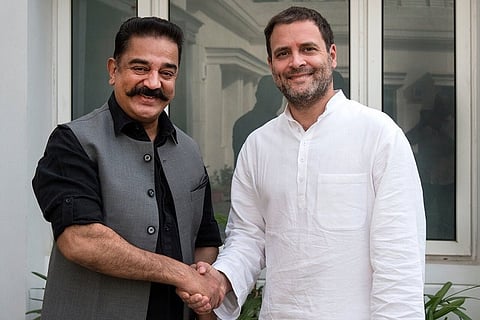 Kamal Haasan meets Rahul Gandhi in Delhi, discusses TN’s political situation