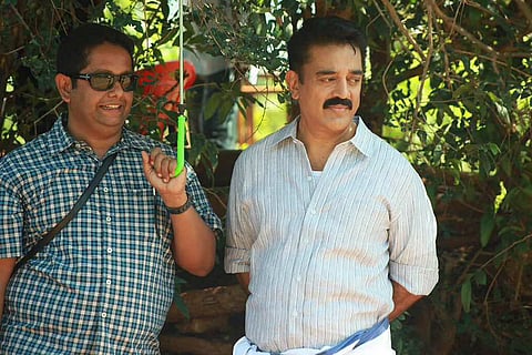 Kamal Haasan and Jeethu joseph
