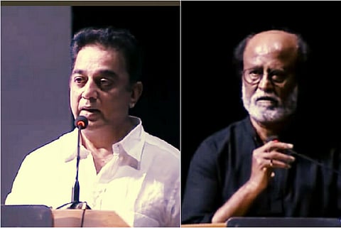 Worried about Kamal's financial situation, says Rajini at Chandra Haasan's memorial meet