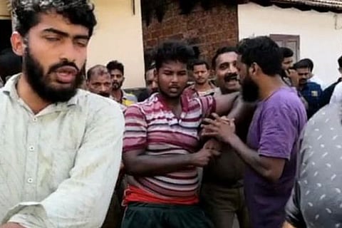 Four people including teen arrested after public scuffle with cops in Kerala