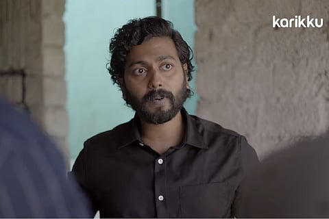 A screenshot from Karikku 