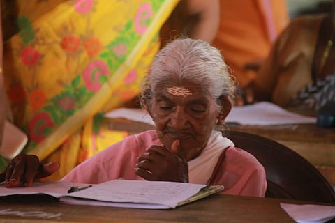 At 96, Kerala grandma aces her first exam, gets full score in reading test