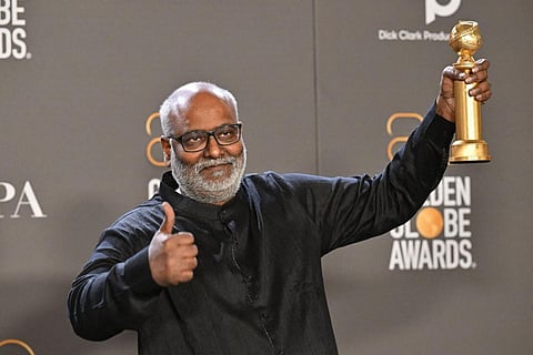 A look at RRR composer Keeravani, as 'Naatu Naatu' wins Golden Globe