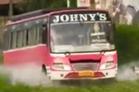 Kerala cops 'arrest' a bus named Johny, watch the video to know why