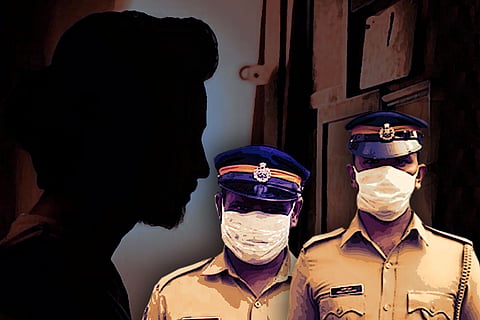Representative image of police personnel and right to dignity