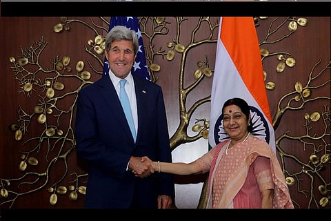 Kerry changes schedule, to head for China G-20 from India
