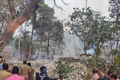 Kochi firecracker unit blast
