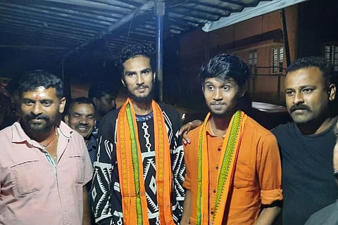 Prajwal and Kaushik from Kodagu 