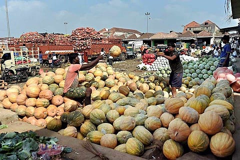 Koyambedu Vegetable market 
