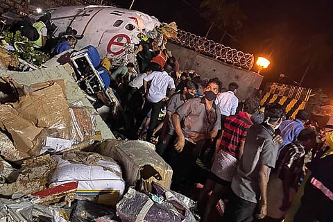 Crashed Air India Express flight 