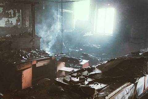 Minor fire breaks out at LIC office in Chennai’s Parrys Corner, doused after 3 hours