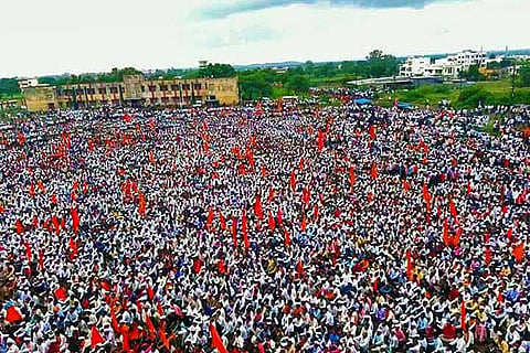 Thousands of Lingayats gather in Karnataka, demand independent religion status