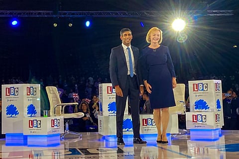 Rishi Sunak and Liz Truss