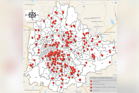 Map of BBMP