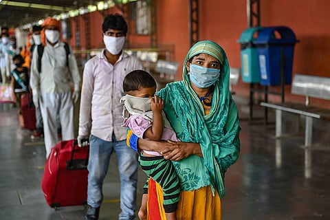 Migrants workers from Odisha sent back to their home in special trains 