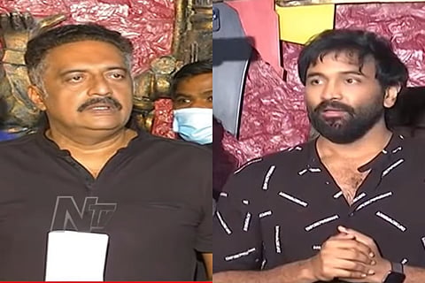 Collage of Prakash raj and Manchu Vishnu