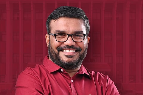 MB Rajesh smiling 