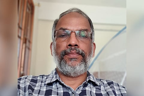 KSEB Officers Association's (KSEBOA) president MG Suresh Kumar 