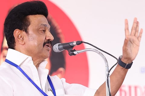 MK Stalin slammed TN governor RN Ravi on Tamizhagam Row